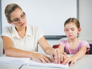 Visually Impaired Child