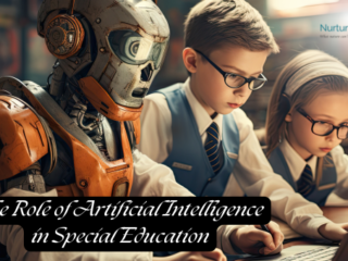 special students study with the help of Artificial intelligence