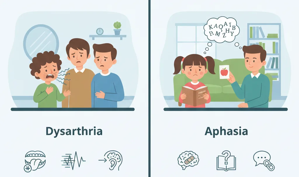 Dysarthria vs Aphasia