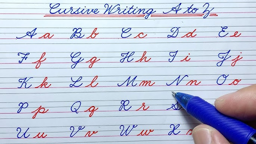 Cursive Writing Practice Sheets