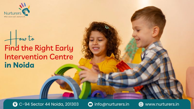 Choosing an Early Intervention Centre in Noida" Image Caption: "Find the perfect fit for your child