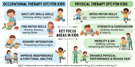 Occupational Therapy vs Physical Therapy