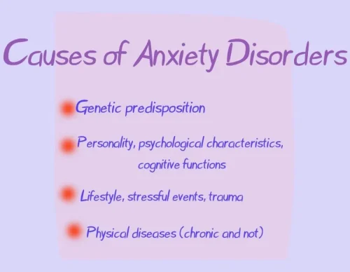 causes anxiety disorders