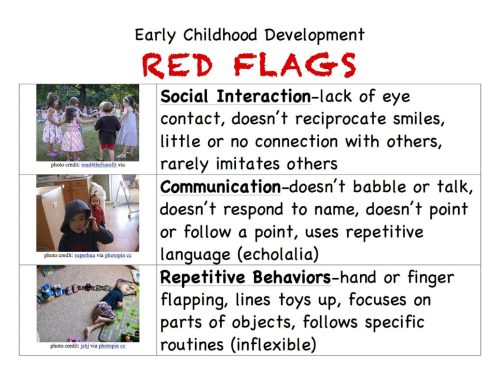 autism red flags