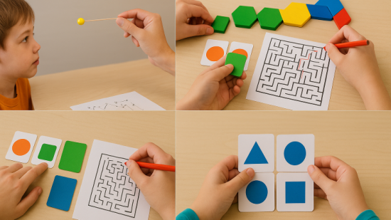 visual perception activities occupational therapy